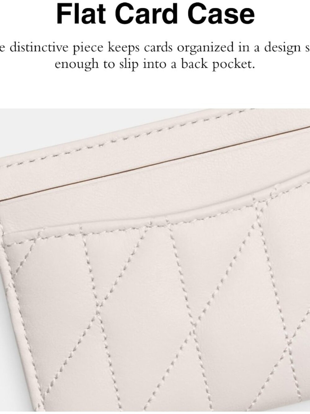 Coach Essential Card Case - Picture 2 of 5